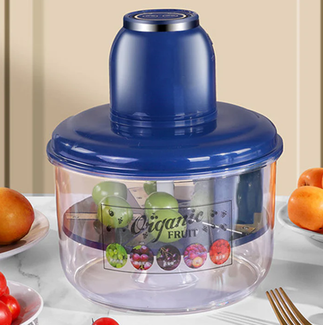 Portable automatic fruit peeler